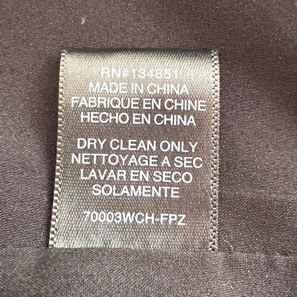 WAYF Houndstooth Black White Checkered Long Sleeve Crop Top Back Zip Size Small - Picture 9 of 11